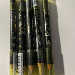 5 Milani Black Magic Liner & Eye Glimmer 
06 blackened gold / 06 gold Magic